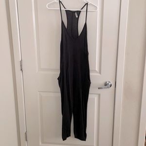 Black Racerback Jumpsuit